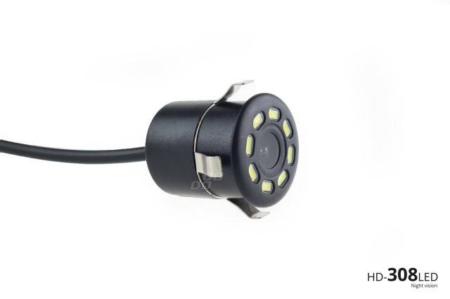 Set 4 senzori parcare, albi, cu camera, monitor 4.3 si buzzer