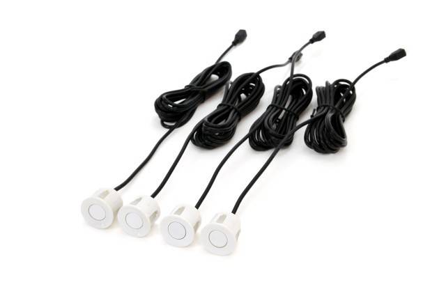 Set 4 senzori parcare, albi, cu camera, monitor 4.3 si buzzer