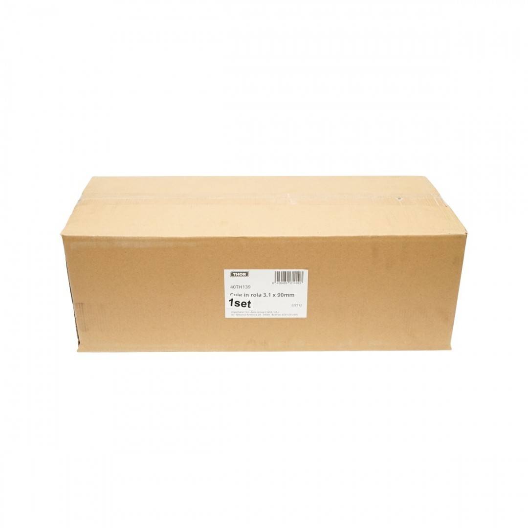 Set 4500 cuie pe tambur/rola, inelate 3.1x90mm, 225buc/rola