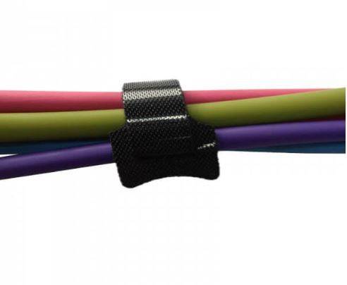 Set 5 coliere cabluri electrice reutilizabile 330mm