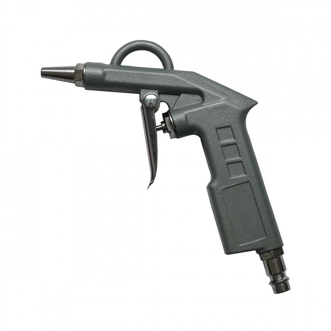 Set 5 piese aer comprimat cu furtun spiralat 5m, pistol spalat, vopsit, umflat si suflat aer Breckner Germany