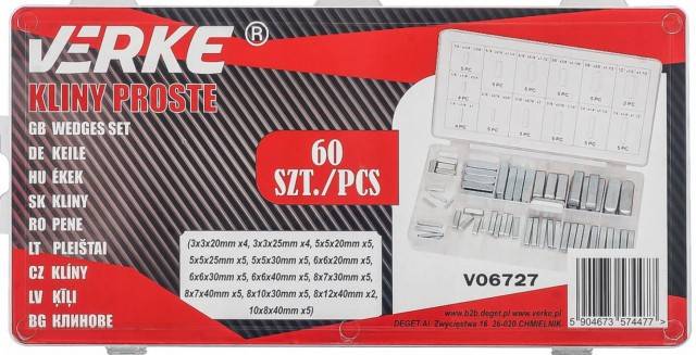 Set 60 buc Pene tip I VERKE