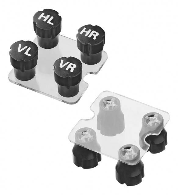 Set 8 capace Ventil Auto cu Marcaj pentru fiecare roata