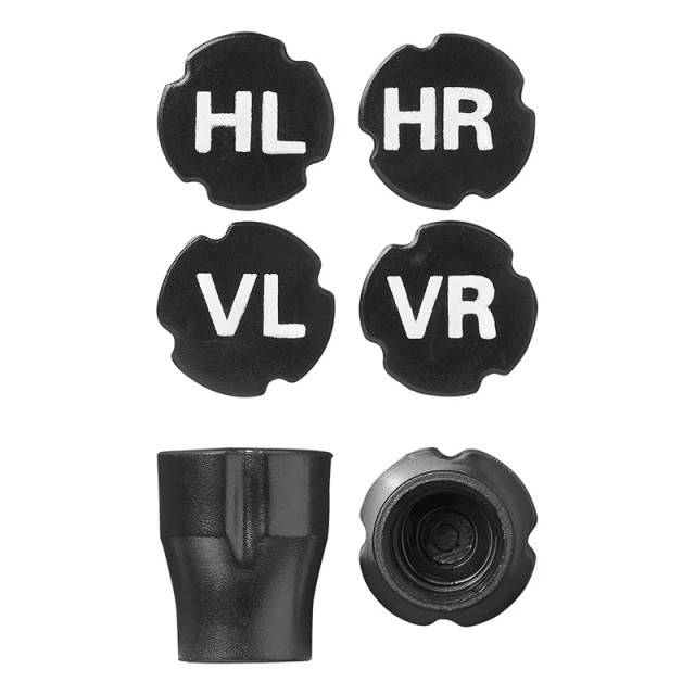 Set 8 capace Ventil Auto cu Marcaj pentru fiecare roata