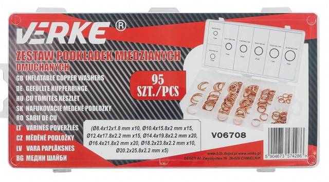 Set 95 buc Saibe de cupru VERKE