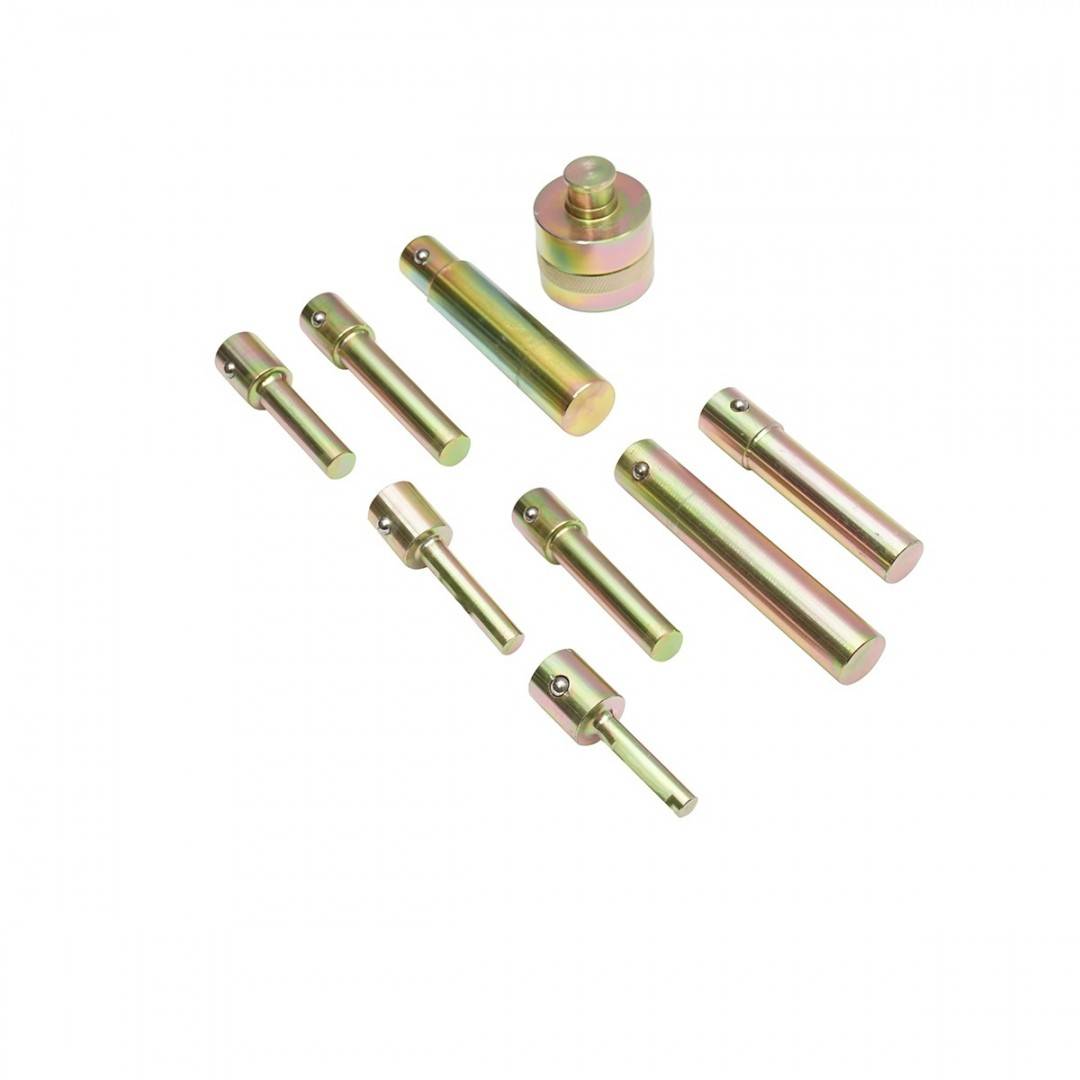 Set adaptori pini pentru presa hidraulica 9 piese