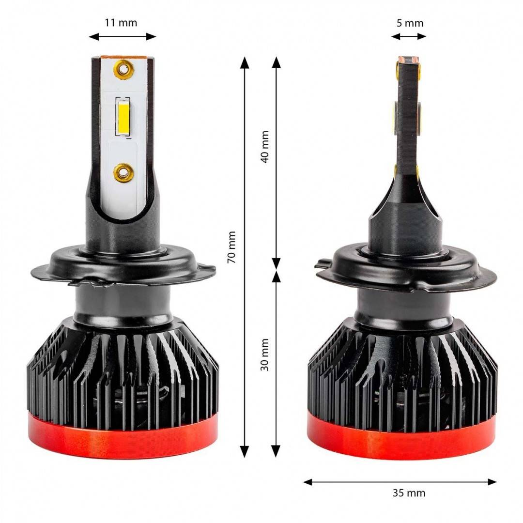 Set becuri LED pentru faruri BF H7 12V