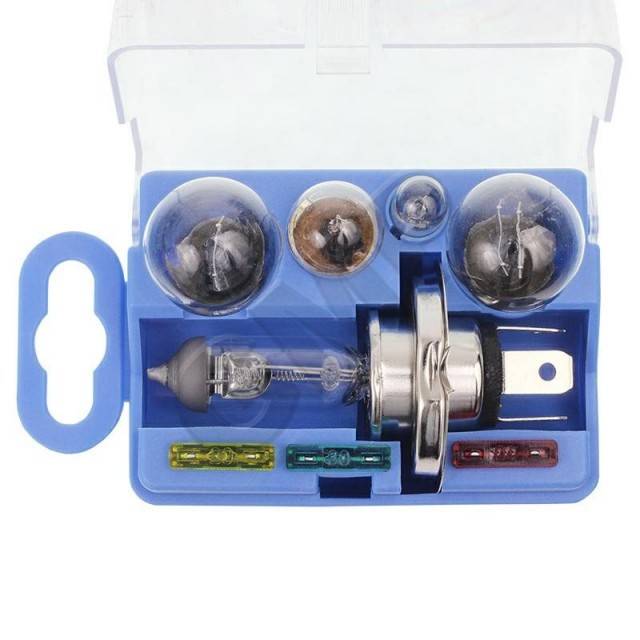 Set becuri si sigurante 12V H4