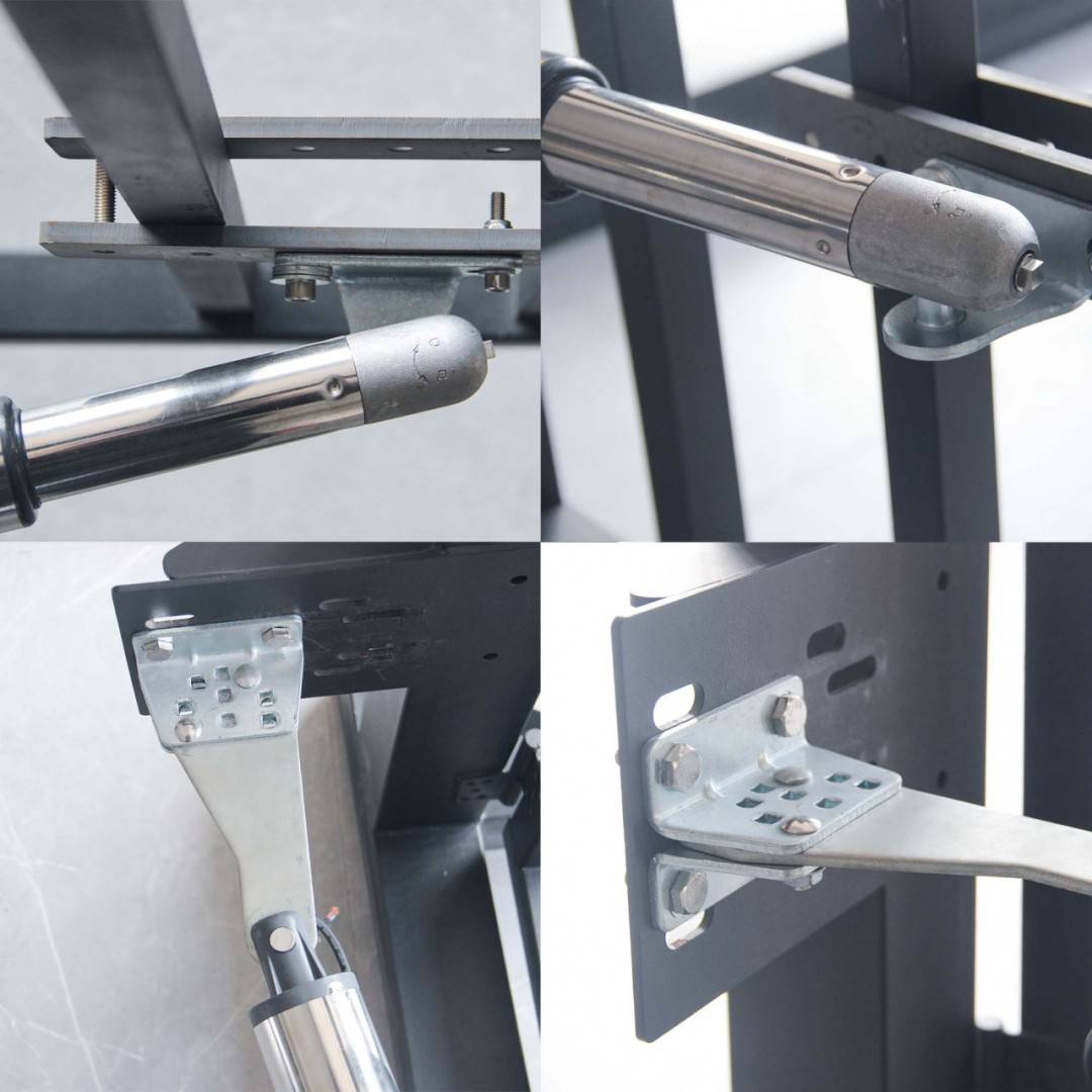 Set brate PNI MAB300BR pentru kit automatizare porti batante PNI MAB300, contine 2 bucati