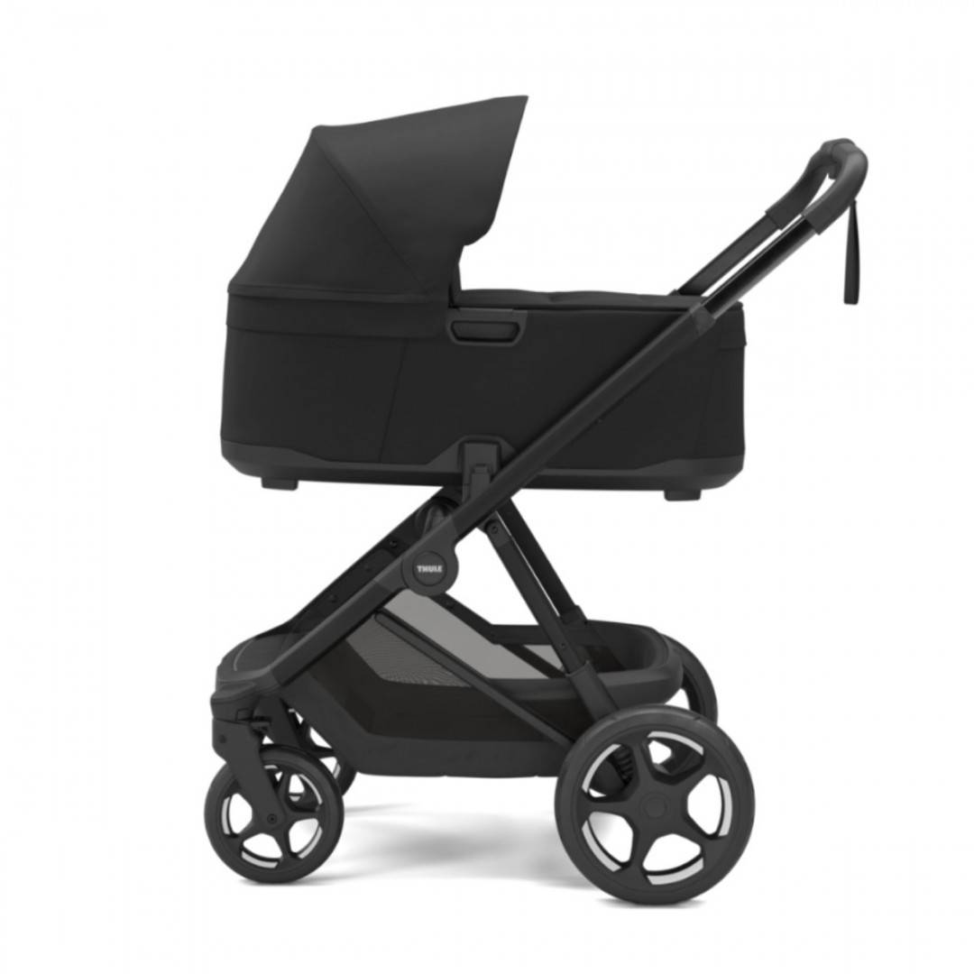 Set Carucior Thule Charm 2 in 1 sezut + landou, Black