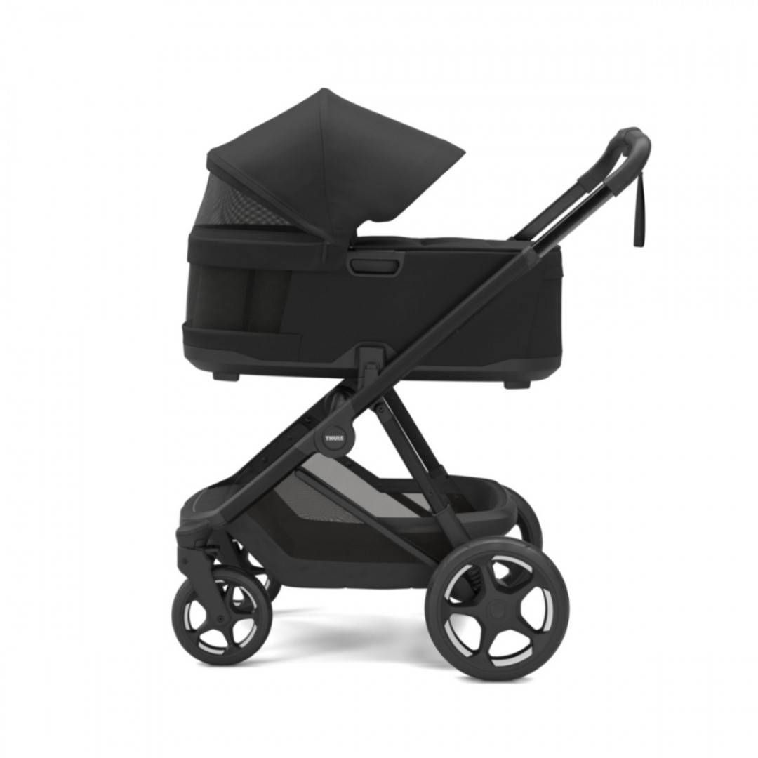 Set Carucior Thule Charm 2 in 1 sezut + landou, Black