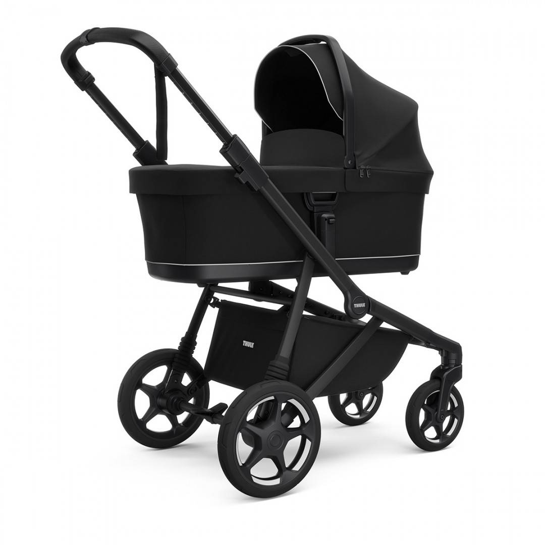 Set Carucior Thule Sleek 2 + Landou, Black