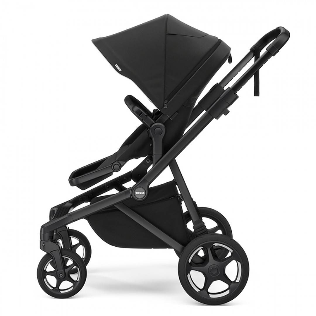 Set Carucior Thule Sleek 2 + Landou, Black
