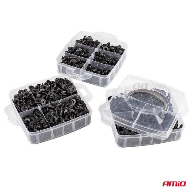 Set cleme pentru caroserie 620 buc