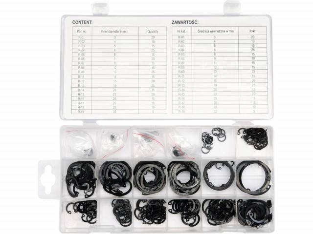 Set coliere ZEGGER interior, 300 buc YATO
