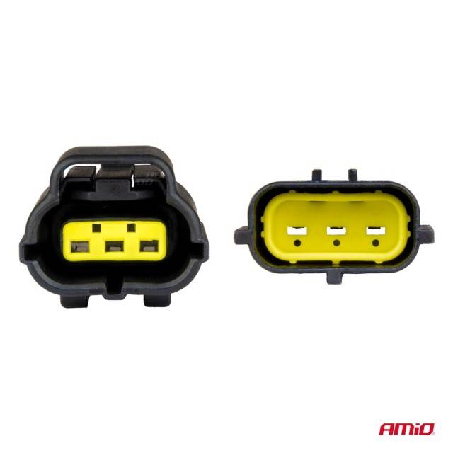 Set conector stecher si priza 3 PIN 2.2mm