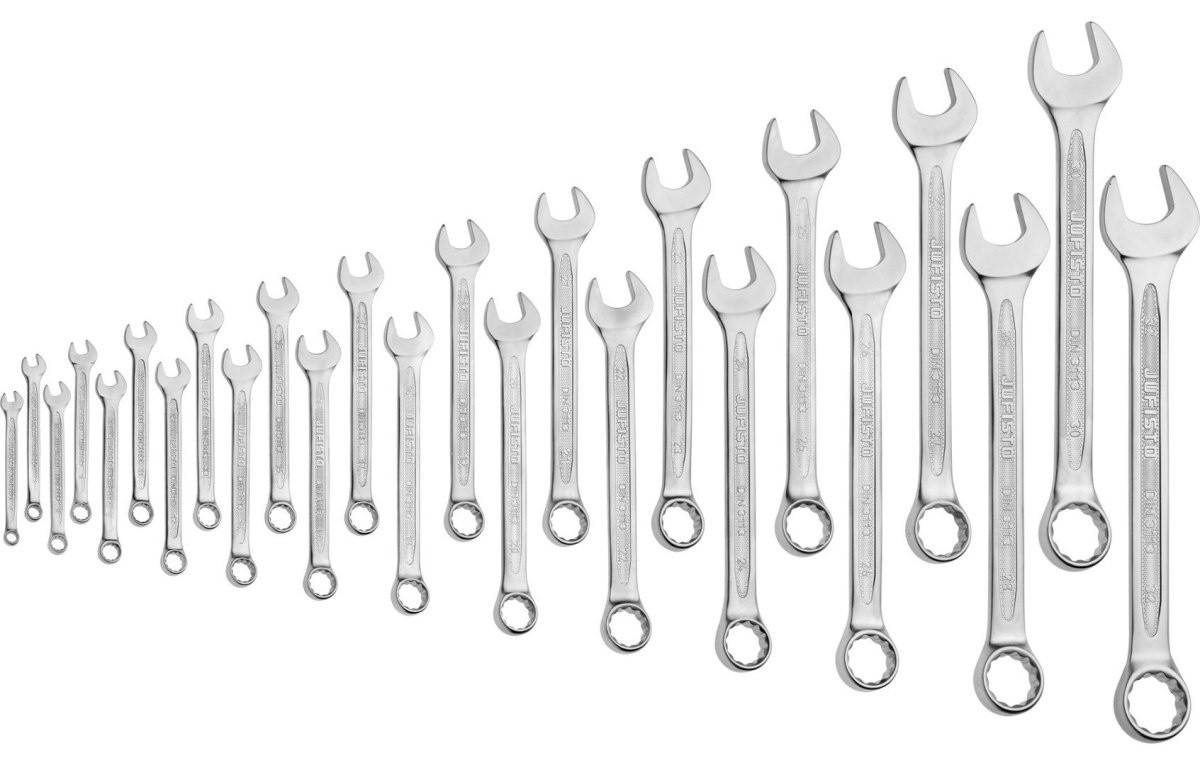 Set de chei fixe Drel 6-22 mm, 12 buc.