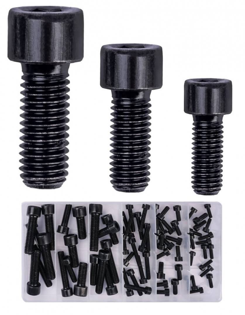 Set de suruburi cu cap hexagonal, 106 buc WAART