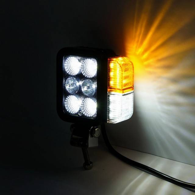 Set faruri universale tractor stanga si dreapta cu LED 10-80V