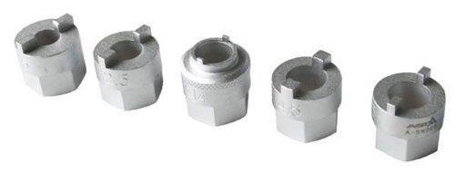 Set insertii speciale pentru suruburi amortizoare (5 piese)