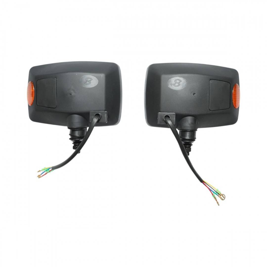 Set lampi fata cu semnalizare stanga/dreapta 12/24V pentru JCB 3CX, 3DX cod OEM 700/50055, 700/50056, 700/50119, 700/38400