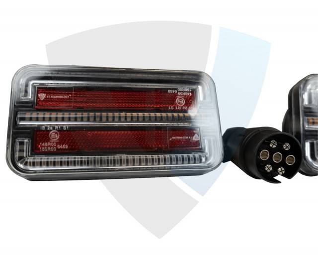 Set lampi spate cu semnalizare dinamica, led, fara fir