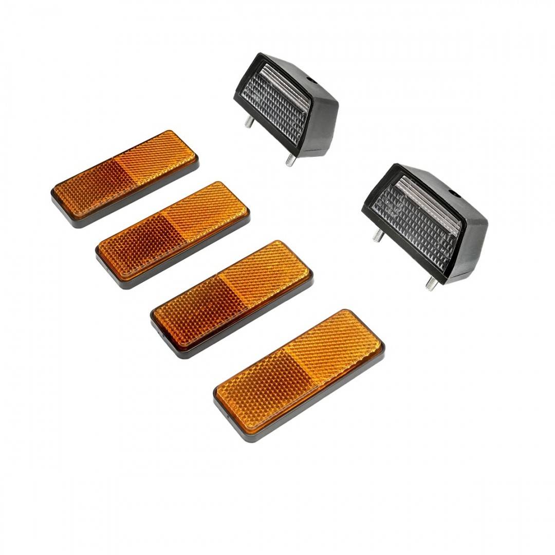 Set lampi universale remorca cu 7 functii, catadioptri, cablaj si priza 13P 12V Breckner Germany