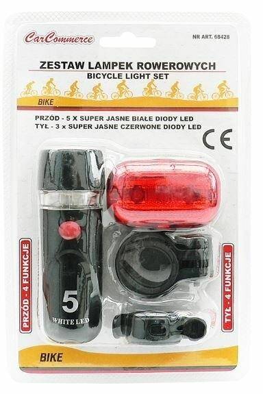 Set lumini bicicleta fata-spate