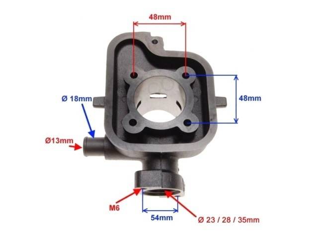 Set motor scuter 2T 50cc Peugeot Ludix (racire apa)