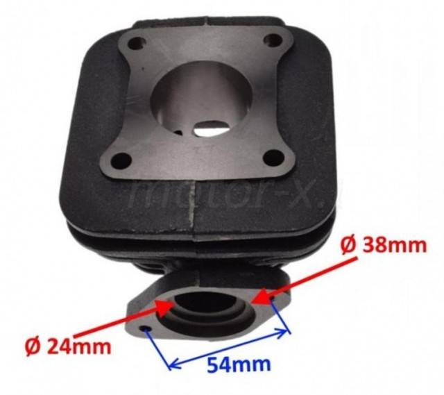 Set motor scuter 2T 80cc Kymco (cu muzicuta pe cilindru) AC