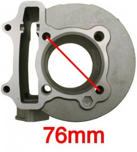 Set motor scuter 4T 150cc GY6