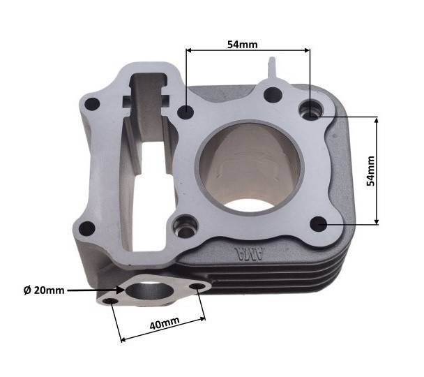 Set motor scuter SYM ORBIT 4T 70cc (42mm)
