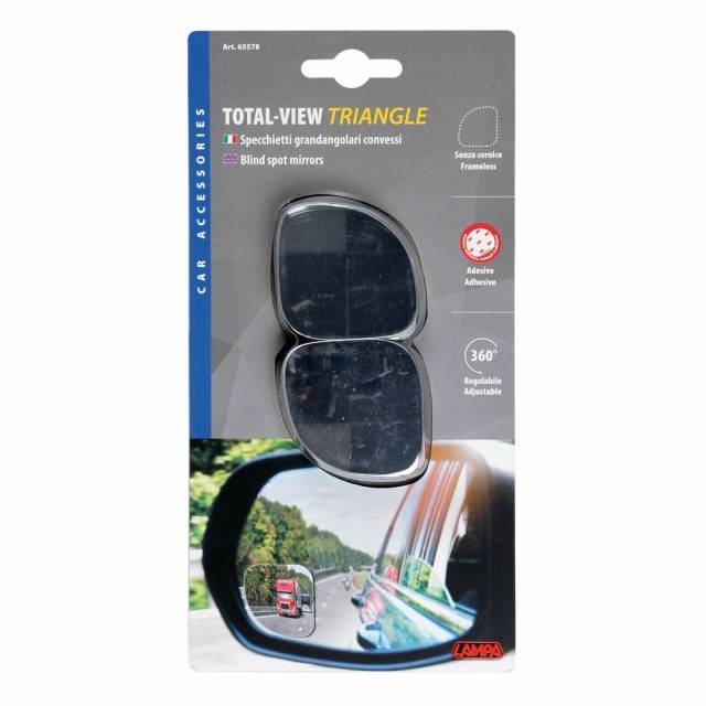 Set oglinzi unghi mort reglabile Total View 2buc