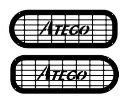 Set ornamente cromate far ceata MERCEDES ATEGO