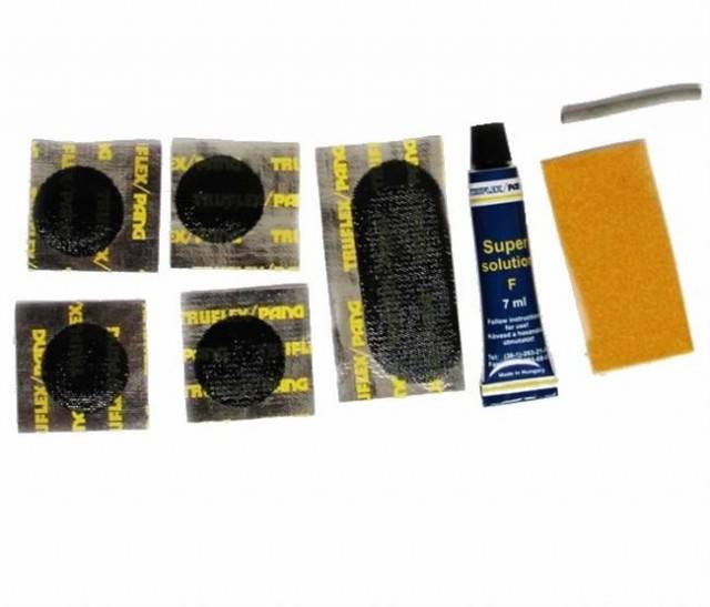 Set petice vulcanizare biciclete
