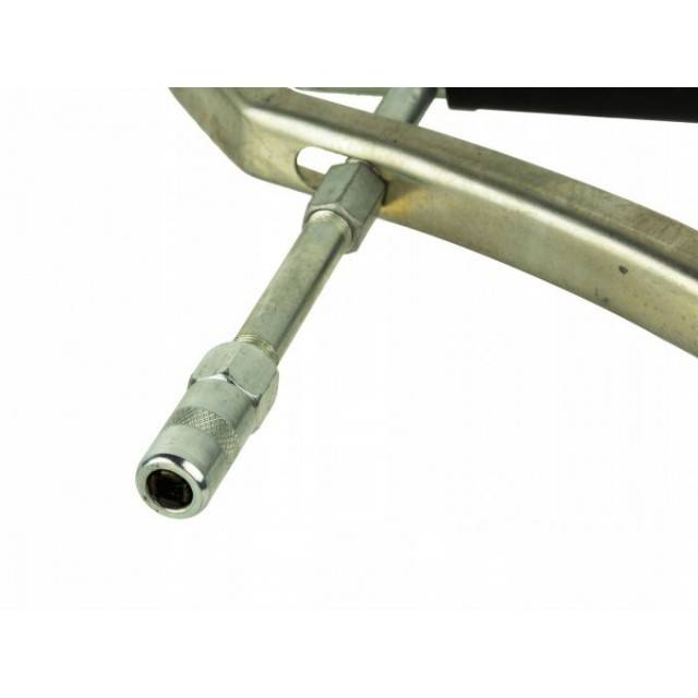 Set pistol + 2 furtunuri pentru gresoare manuale si pneumatice VERKE