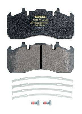 Set placute frana TEXTAR