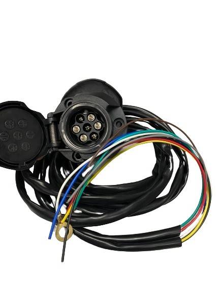 Set priza 7+1 pini, PVC, 1,8 m, cu intrerupator pentru ceata