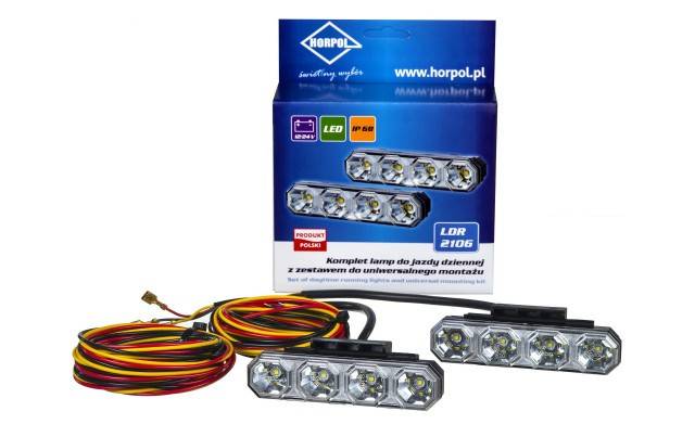 Set Proiectoare-Lumini de zi tip DRL HORPOL