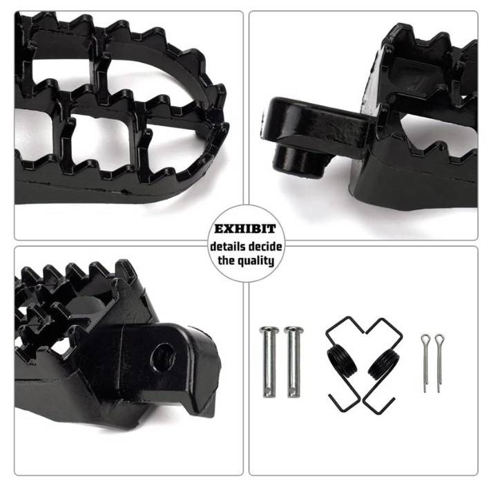 Set scarite moto negre
