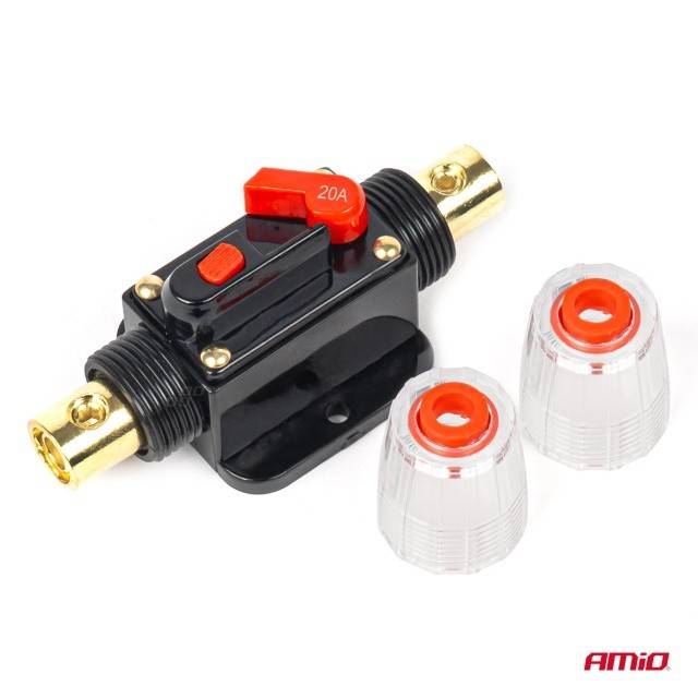 Siguranta automata auto, intreruptor 12-48V 20A