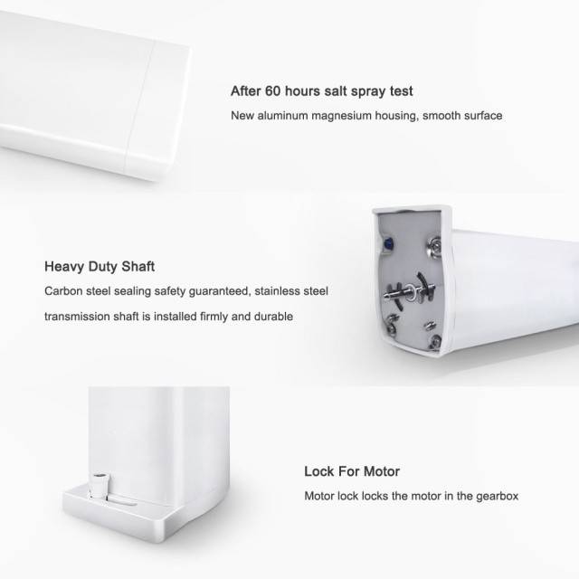 Sina perdea, draperie PNI PT9233S lungime 3m, compatibila cu motor inteligent PNI SafeHome PT923