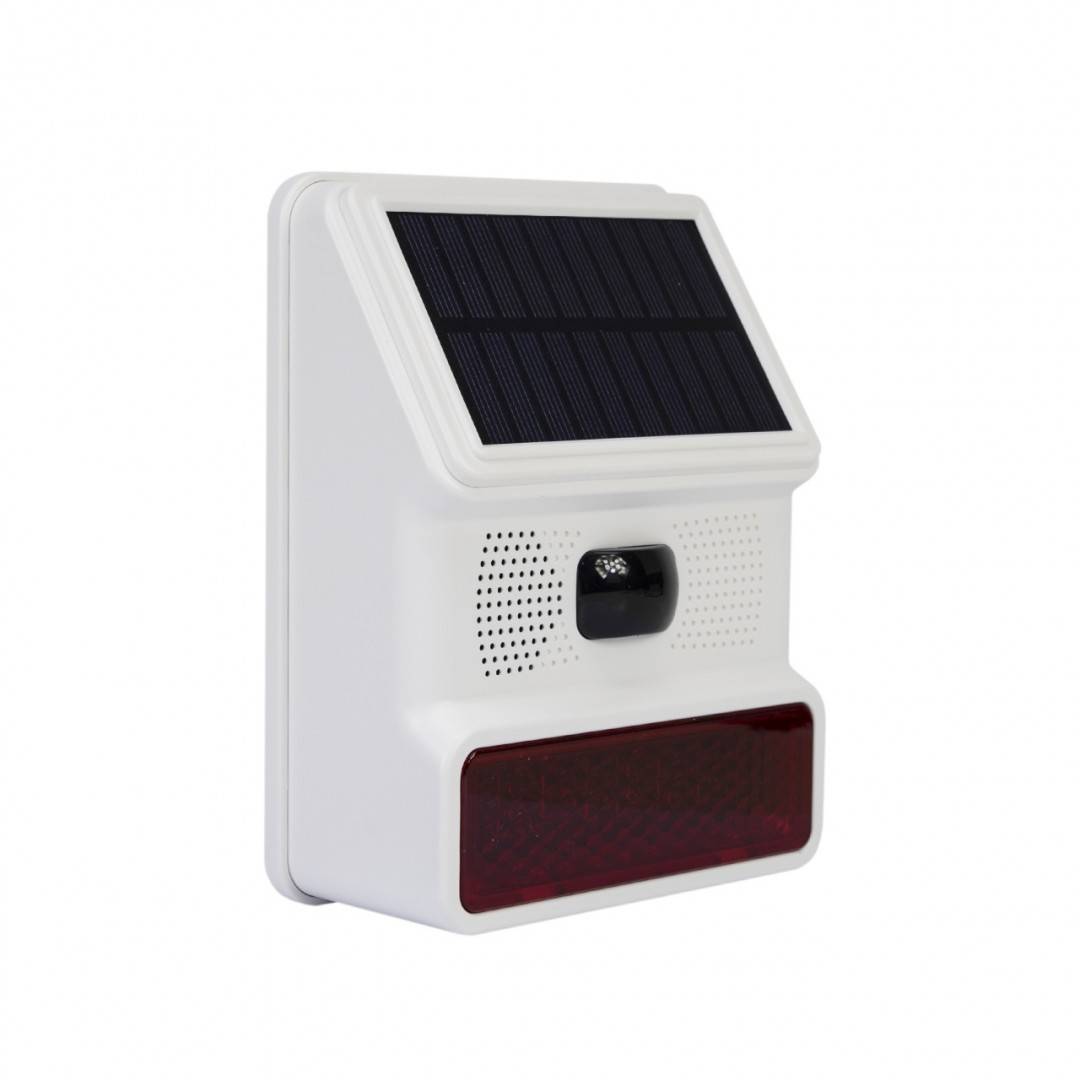 Sirena de exterior wireless PNI SafeHouse HS006 cu incarcare solara