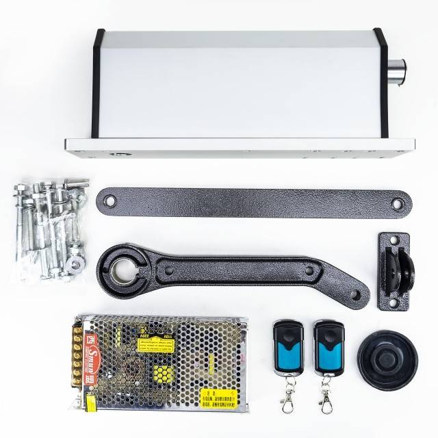 Sistem automatizare deschidere batanta PNI DU160 pentru o usa, poarta de acces pietonal cu brat