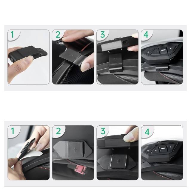 Sistem comunicare moto PNI BTH02 Mesh pentru casca inchisa sau deschisa, maxim 20 utilizatori, IP67, Bluetooth 5.1
