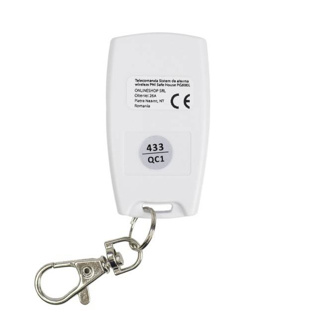 Sistem de alarma wireless PNI Safe House PG600LR, sistem inteligent de securitate pentru casa, conectare wireless, alarma antiefractie, alarma fara