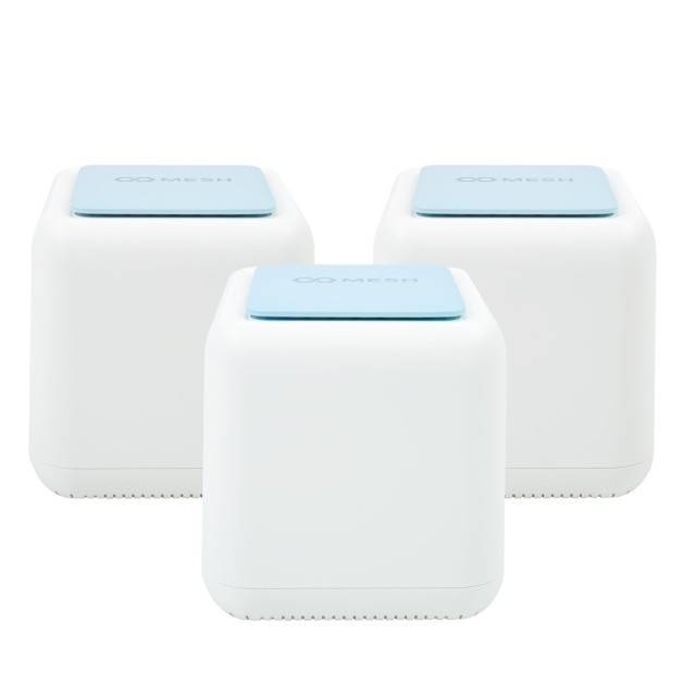 Sistem Mesh Wi-Fi PNI GB1200 Gigabit cu acoperire completa pentru casa 3 buc router si AP acces point