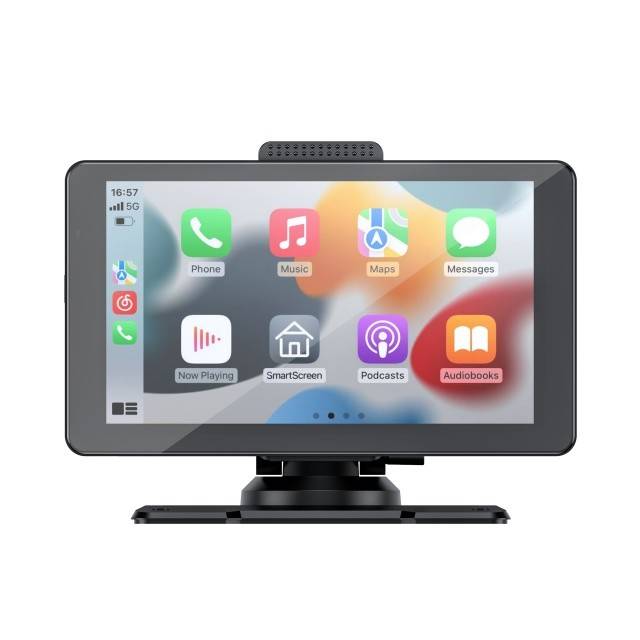Sistem multimedia auto PNI L8050 cu ecran de 7 inch, Apple Carplay si Android Auto, Android/iPhone mirroring, FM transmitter, camera video mers