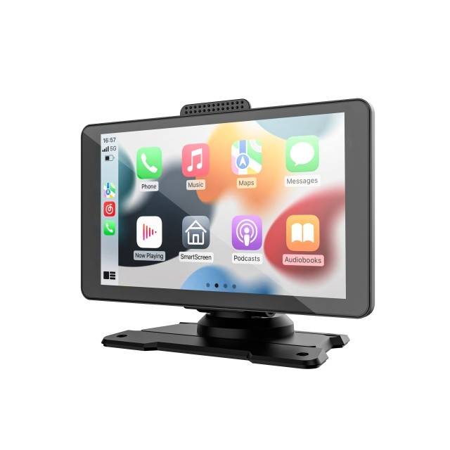 Sistem multimedia auto PNI L8050 cu ecran de 7 inch, Apple Carplay si Android Auto, Android/iPhone mirroring, FM transmitter, camera video mers