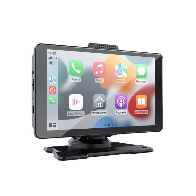 Sistem multimedia auto PNI L8050 cu ecran de 7 inch, Apple Carplay si Android Auto, Android/iPhone mirroring, FM transmitter, camera video mers